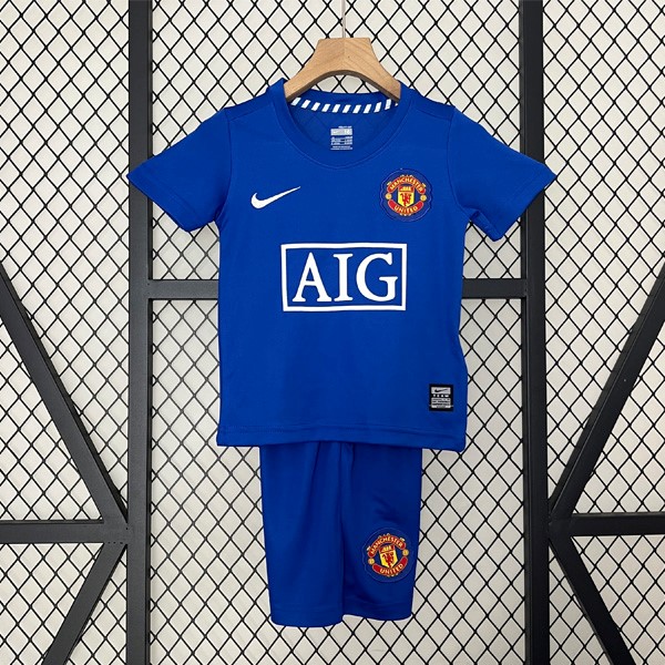 Camiseta Manchester United Replica Segunda Ropa Niño Retro 2008-2009